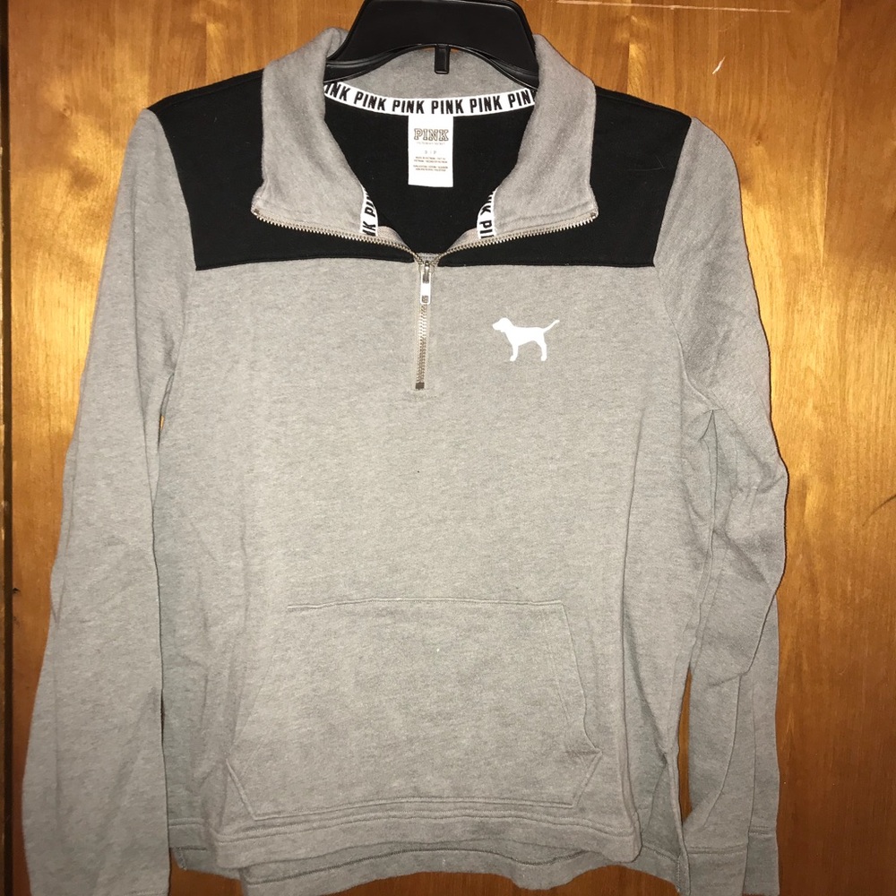 PINK Victoria’s Secret Quarter Zip Pullover